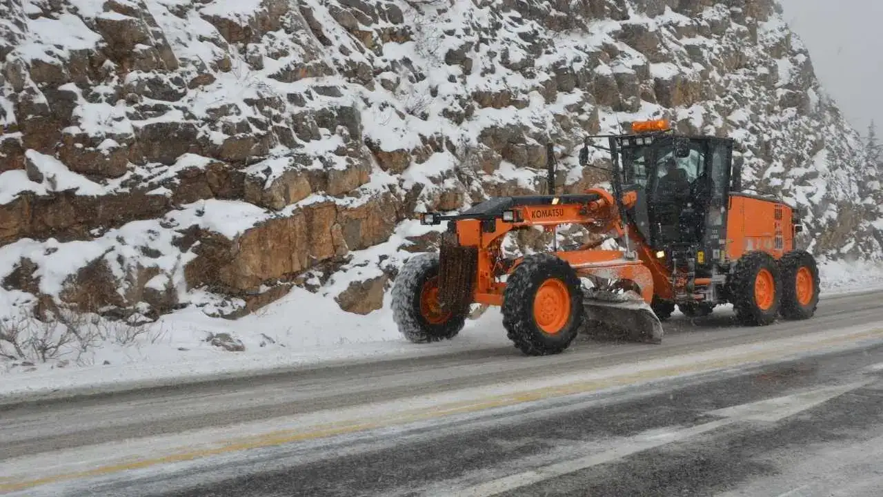Antalya–Konya Yolunda Kış Manzarası: Alacabel Beyaza Büründü! 4